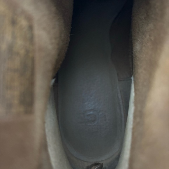 UGG Women's Bandara Suede Ankle Boot Size 7 1095053 Brown Neutral Zip Closure - Picture 9 of 13